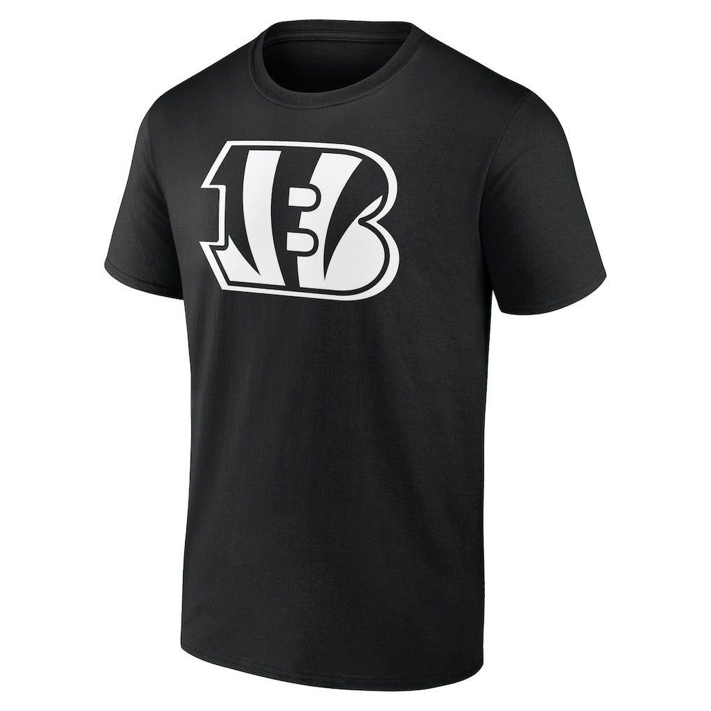 Cincinnati Bengals Personalized Name & Number Monochrome T-Shirt - Black - NFL