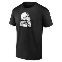 Cleveland Browns Personalized Name & Number Monochrome T-Shirt - Black - NFL
