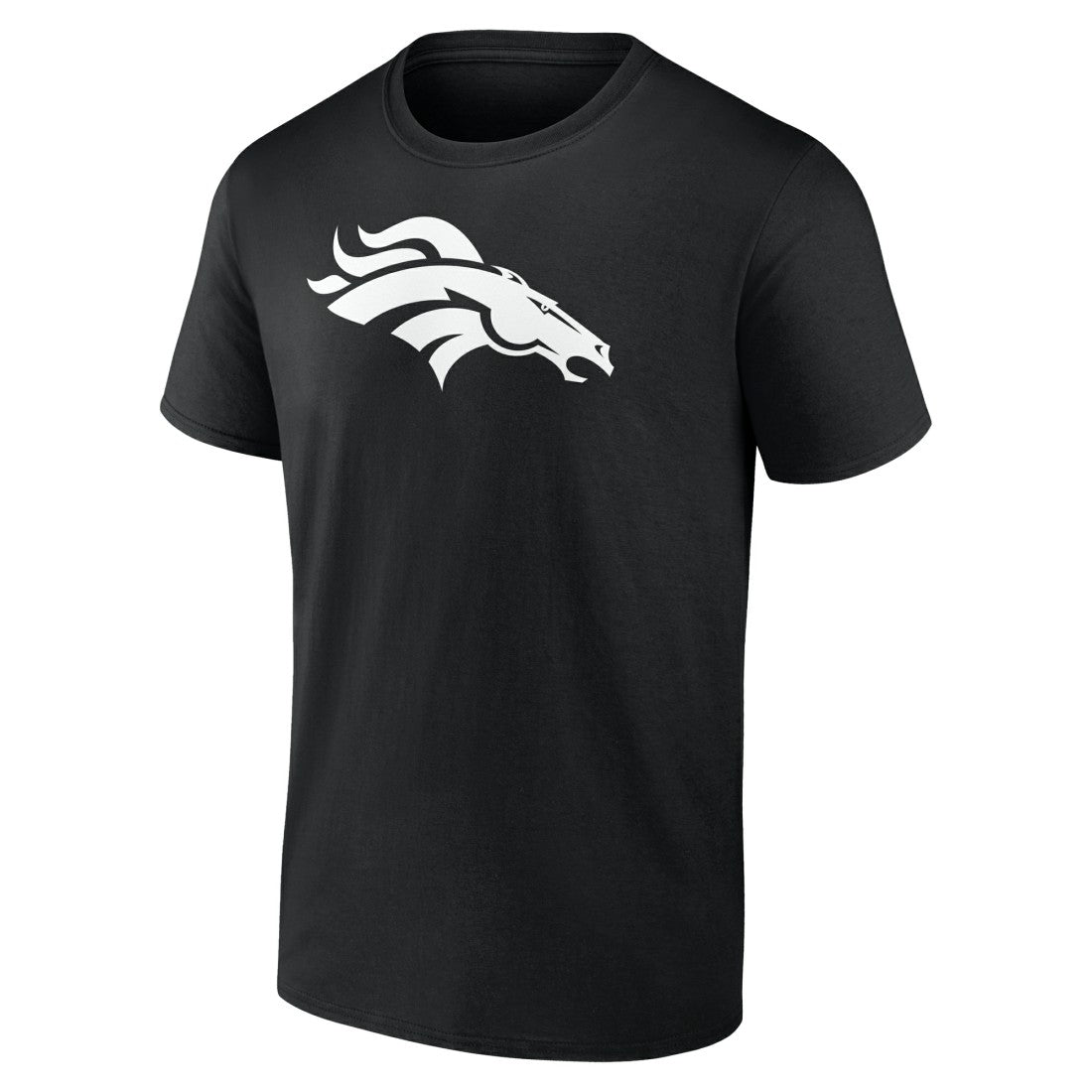 Denver Broncos Personalized Name & Number Monochrome T-Shirt - Black - NFL