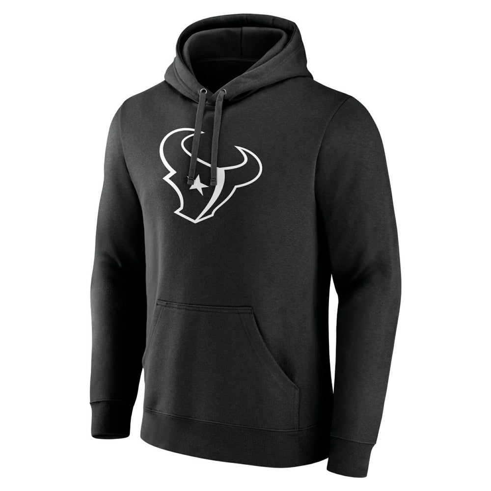 Houston Texans Personalized Name & Number Pullover Hoodie - Black - NFL