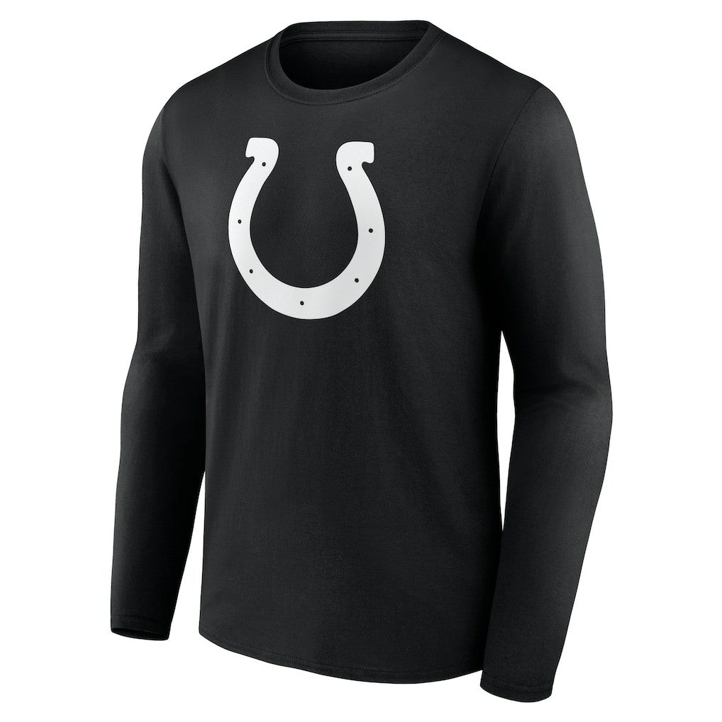 Indianapolis Colts Personalized Name & Number Monochrome Long Sleeve T-Shirt - Black - NFL