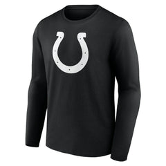 Indianapolis Colts Personalized Name & Number Monochrome Long Sleeve T-Shirt - Black - NFL