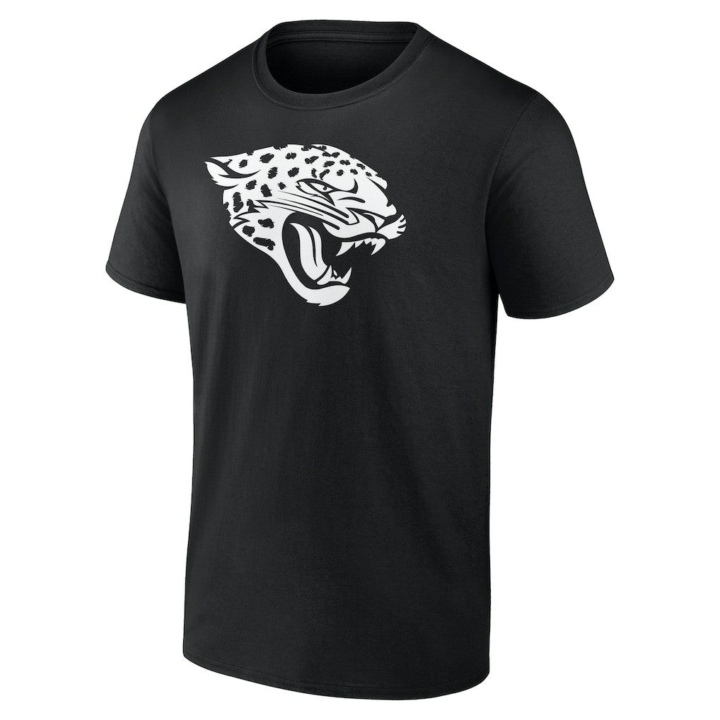 Jacksonville Jaguars Personalized Name & Number Monochrome T-Shirt - Black - NFL