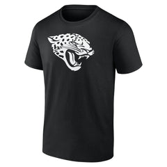 Jacksonville Jaguars Personalized Name & Number Monochrome T-Shirt - Black - NFL