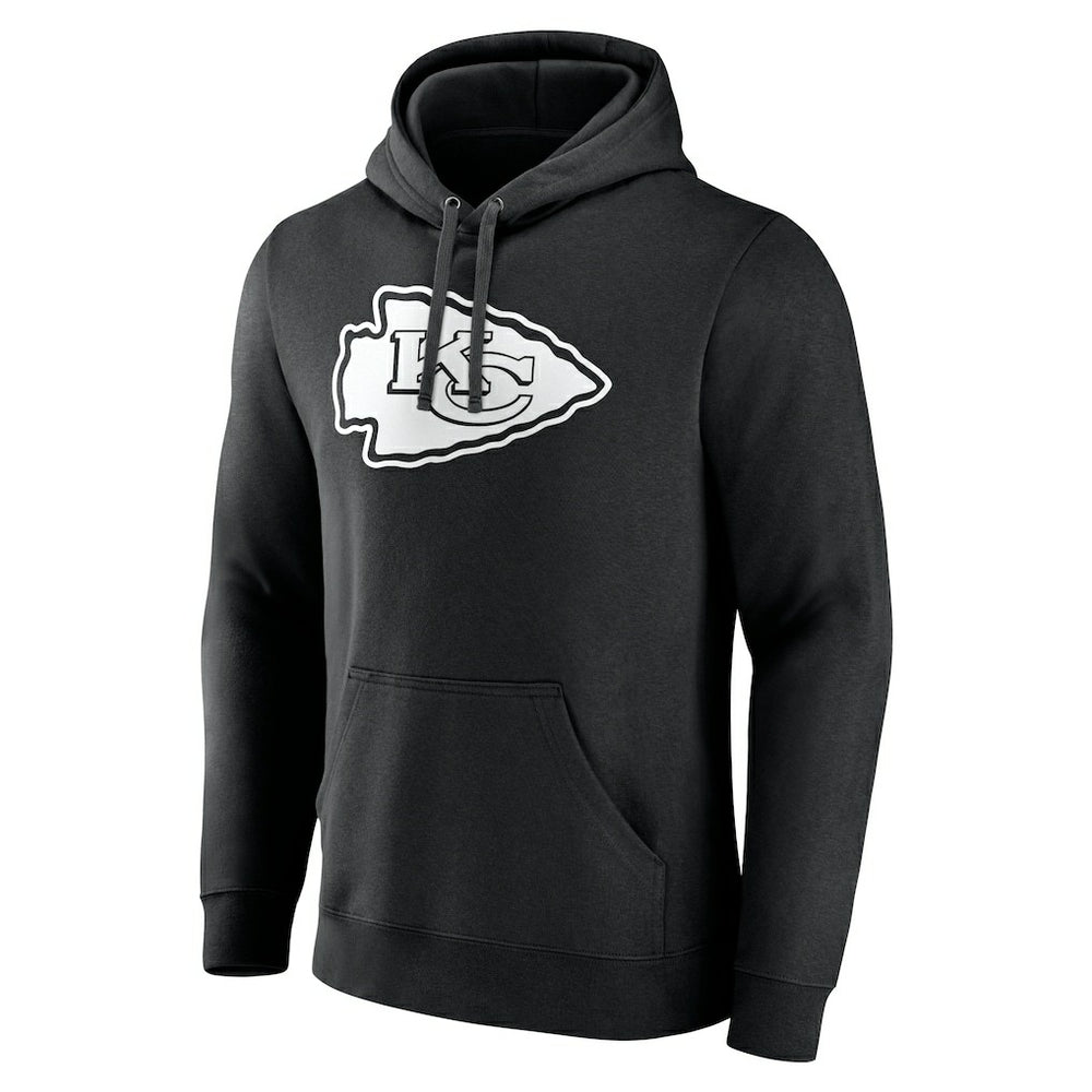 Kansas City Chiefs Personalized Name & Number Pullover Hoodie - Black - NFL