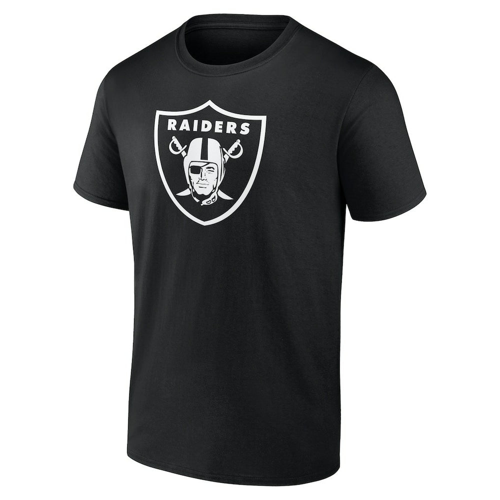 Las Vegas Raiders Personalized Name & Number Monochrome T-Shirt - Black - NFL