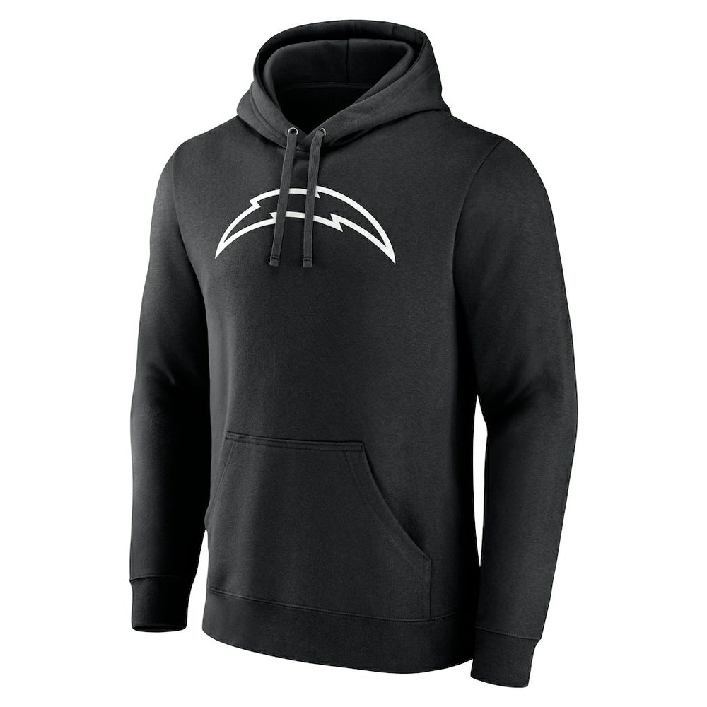 Los Angeles Chargers Personalized Name & Number Pullover Hoodie - Black - NFL
