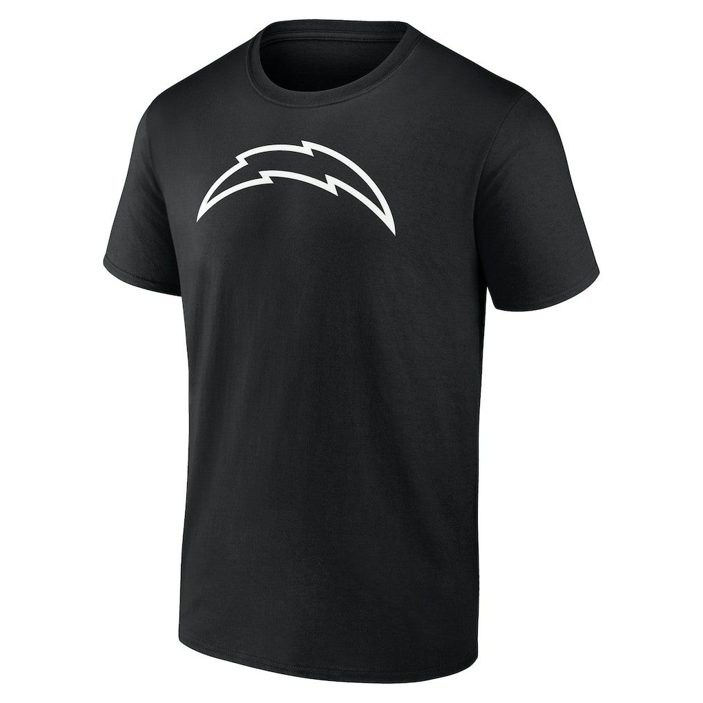 Los Angeles Chargers Personalized Name & Number Monochrome T-Shirt - Black - NFL