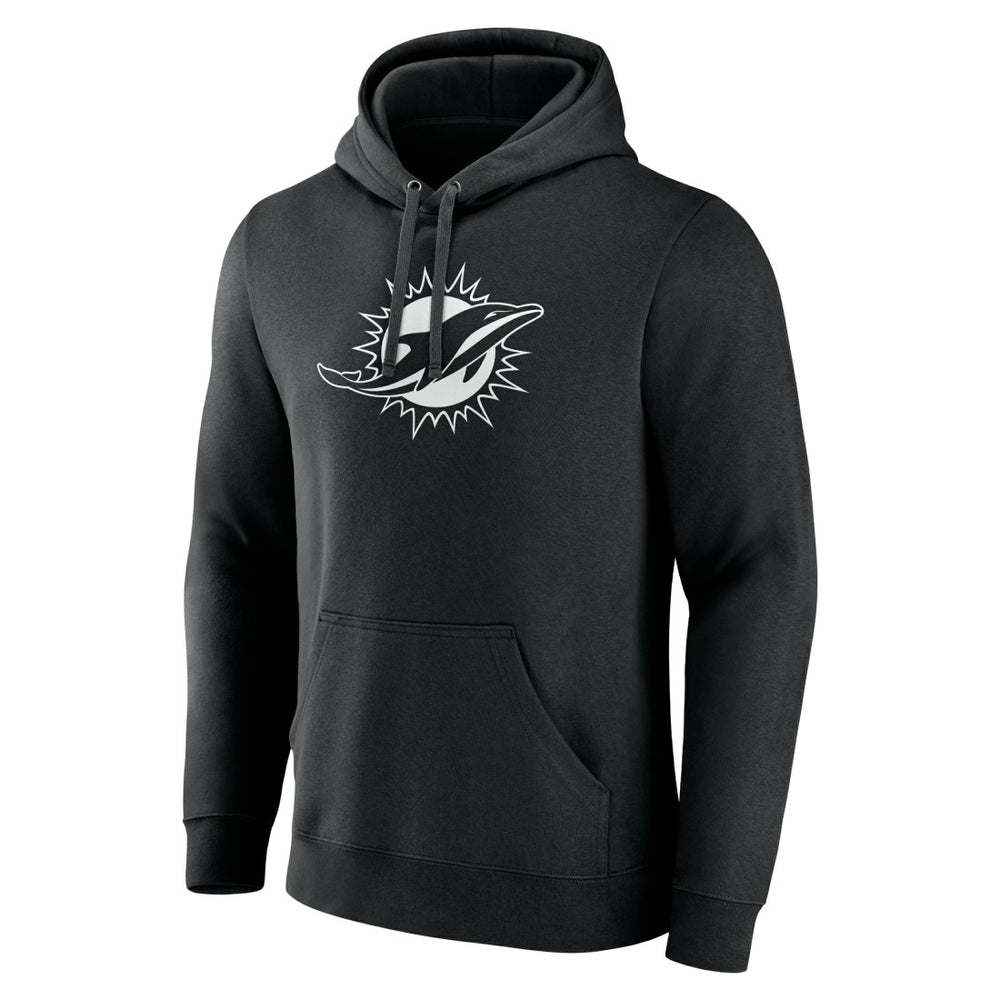Miami Dolphins Personalized Name & Number Pullover Hoodie - Black - NFL