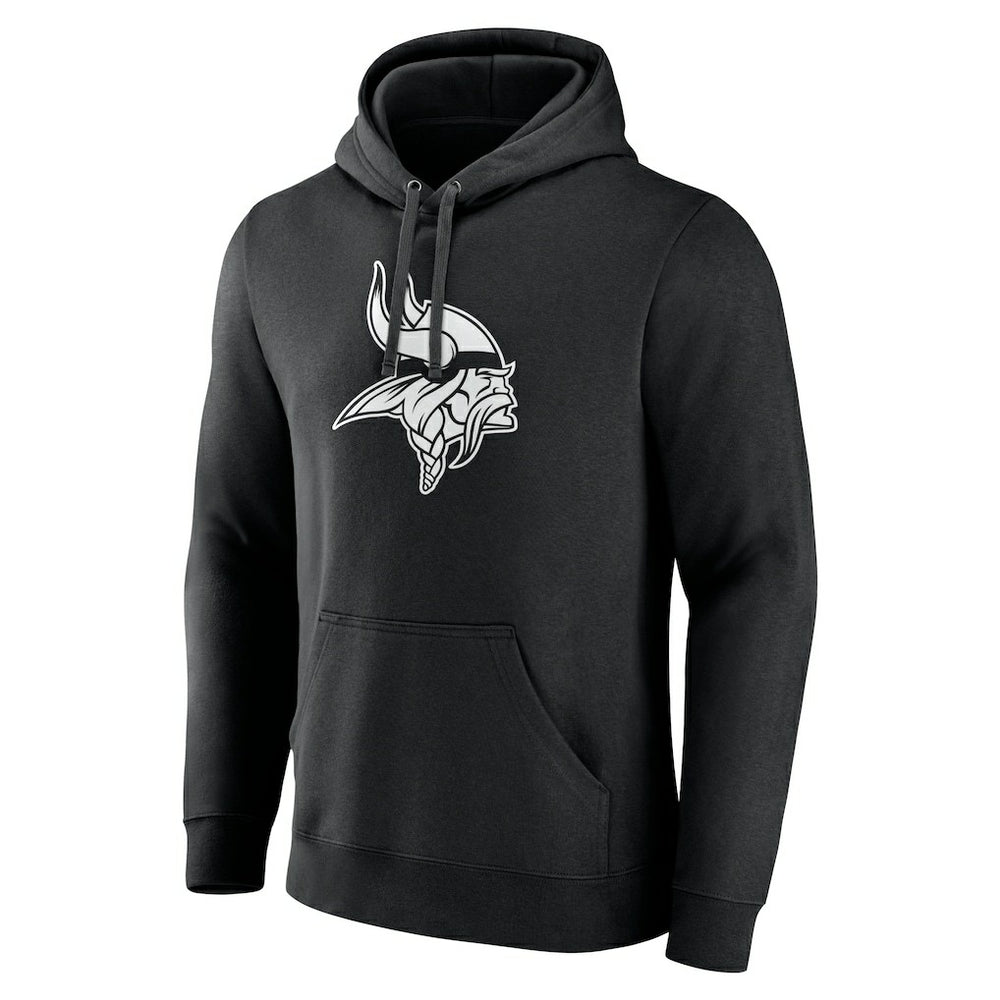 Minnesota Vikings Personalized Name & Number Pullover Hoodie - Black - NFL