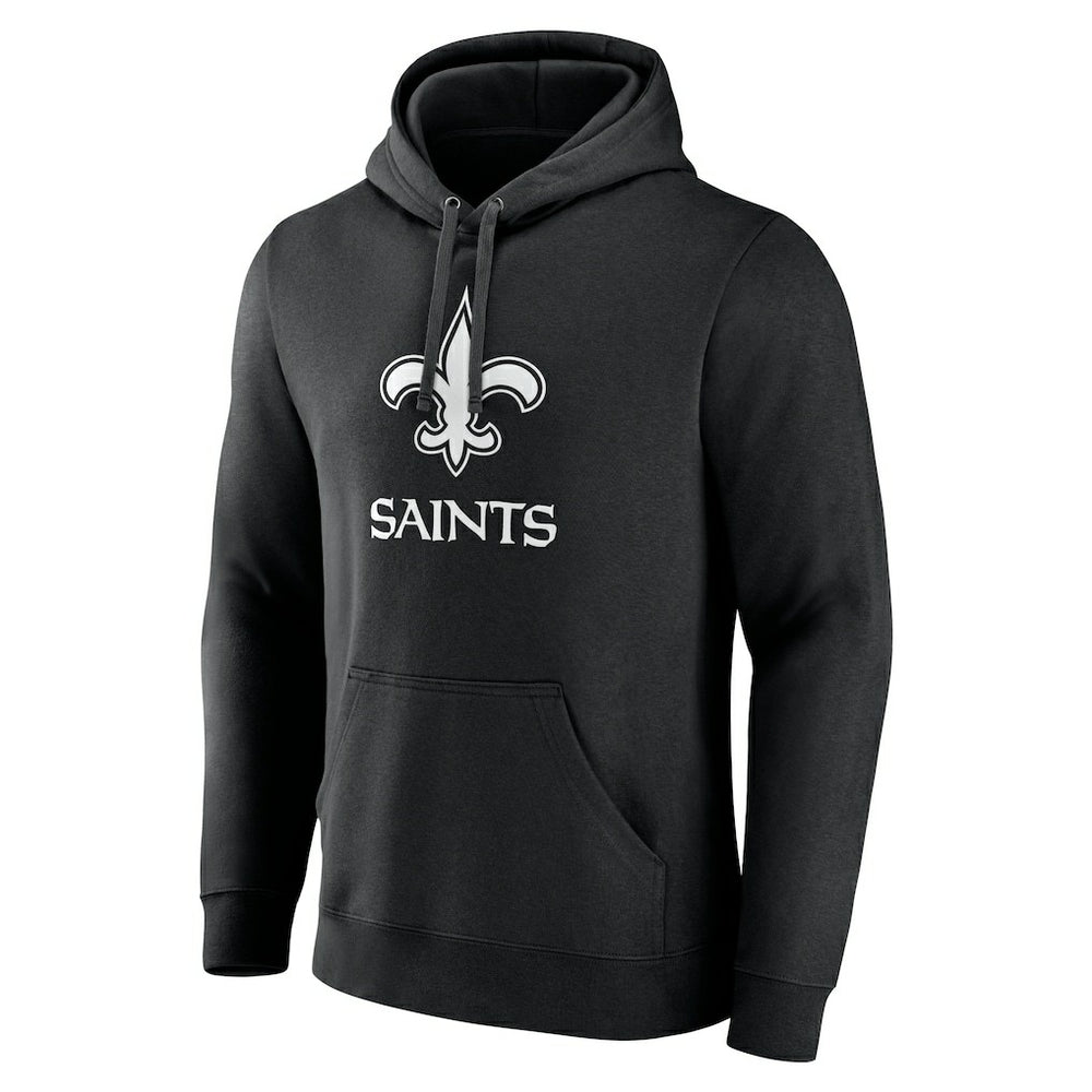 New Orleans Saints Personalized Name & Number Pullover Hoodie - Black - NFL
