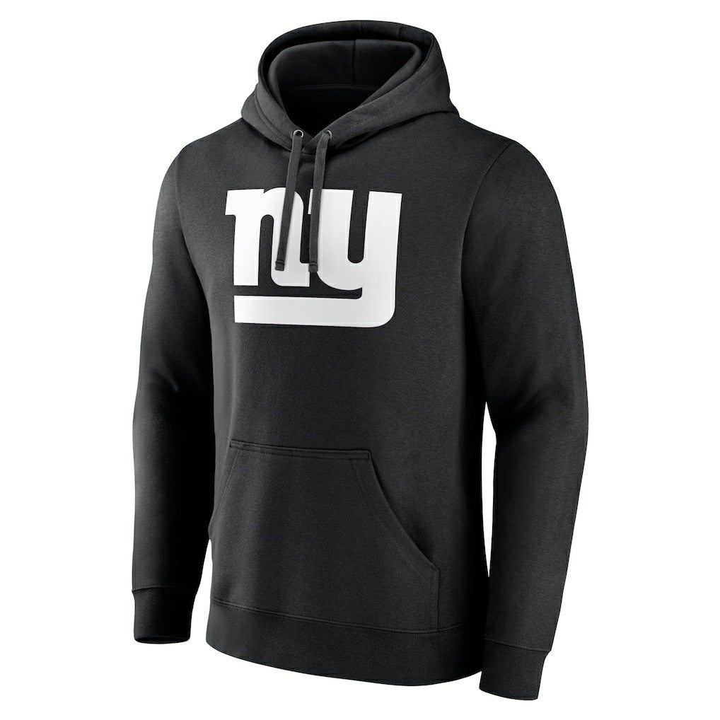 New York Giants Personalized Name & Number Pullover Hoodie - Black - NFL