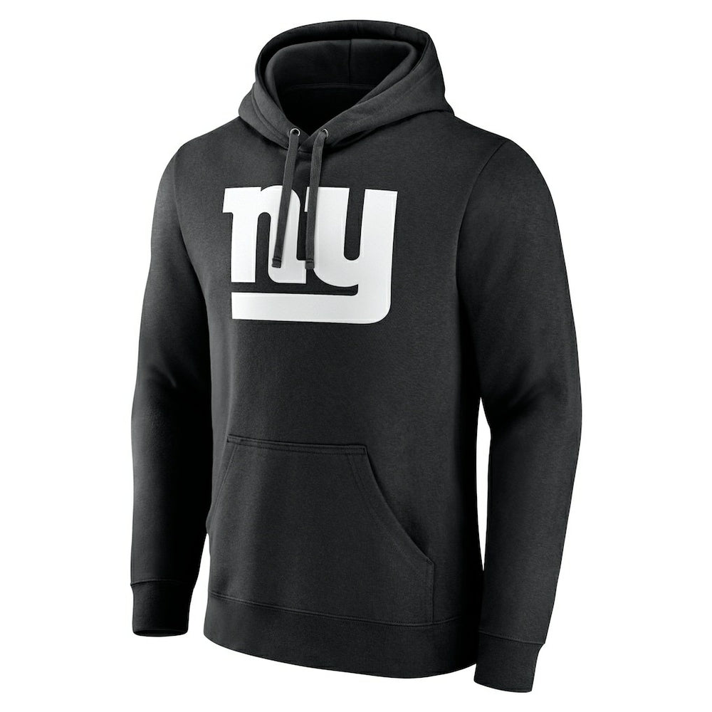 New York Giants Personalized Name & Number Pullover Hoodie - Black - NFL