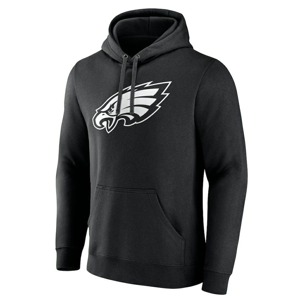 Philadelphia Eagles Personalized Name & Number Pullover Hoodie - Black - NFL