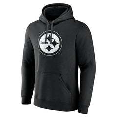 Pittsburgh Steelers Personalized Name & Number Pullover Hoodie - Black - NFL