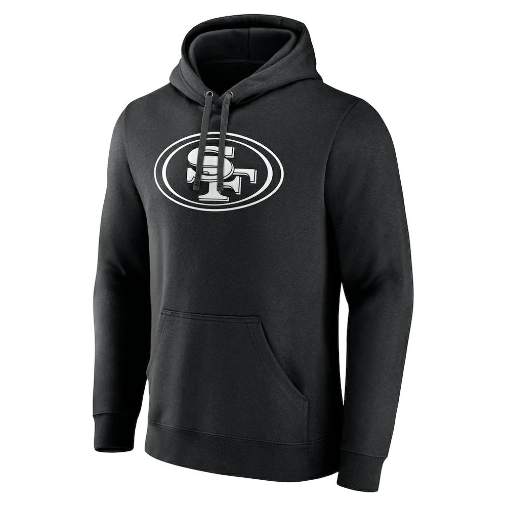 San Francisco 49ers Personalized Name & Number Pullover Hoodie - Black - NFL