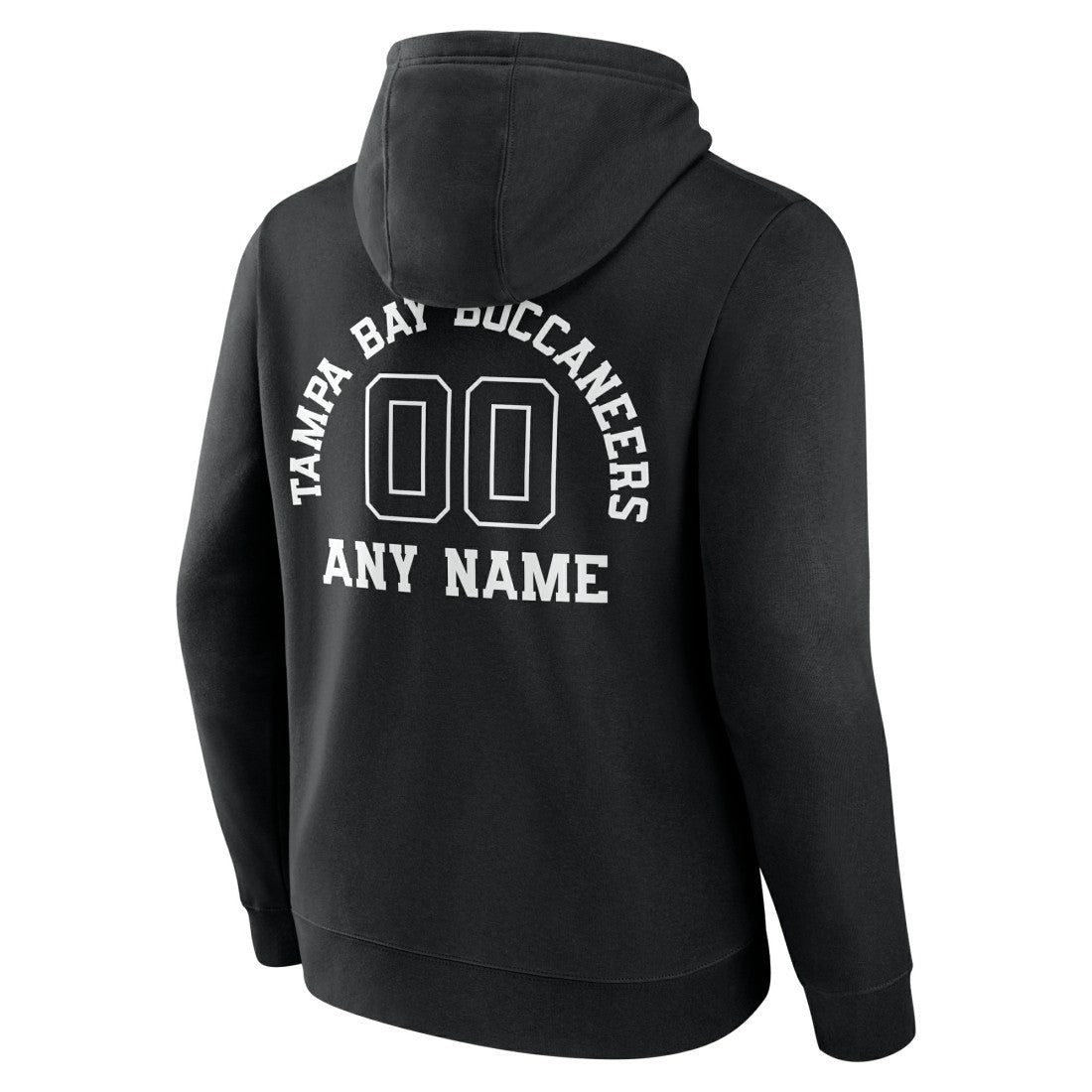 Tampa Bay Buccaneers Personalized Name & Number Pullover Hoodie - Black - NFL