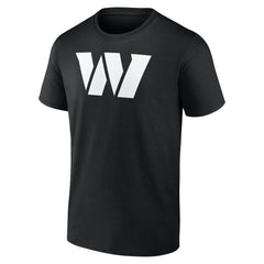 Washington Commanders Personalized Name & Number Monochrome T-Shirt - Black - NFL