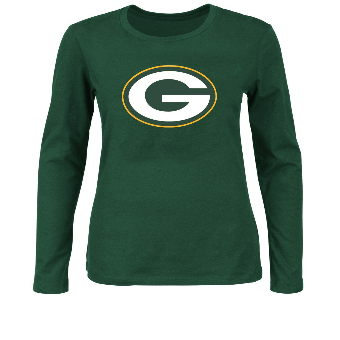 Green Bay Packers Women's Plus Size Long Sleeve T-Shirt - Green - Fanatics
