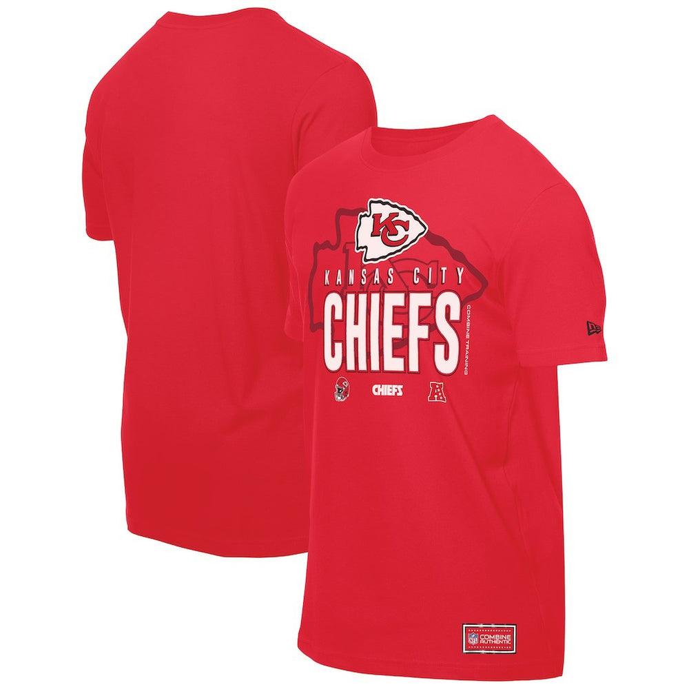 Kansas City Chiefs New Era 2025 NFL Training Camp T-Shirt - Red - NFL