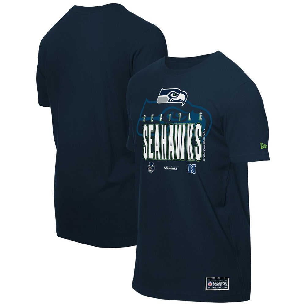 Seattle Seahawks New Era 2025 NFL Training Camp T-Shirt - College Navy - NFL