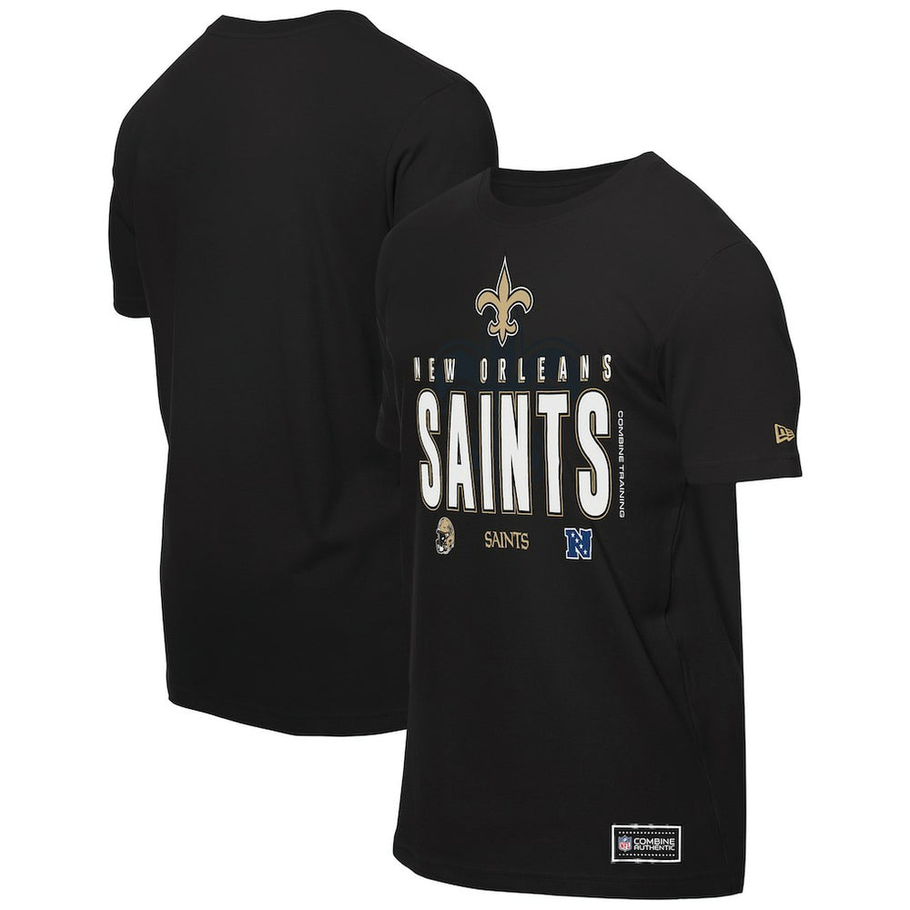 New Orleans Saints New Era 2025 NFL Training Camp T-Shirt - Black - NFL