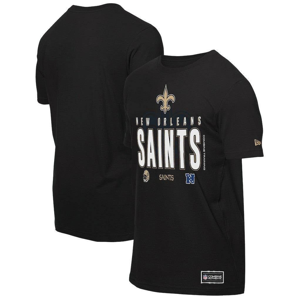 New Orleans Saints New Era 2025 NFL Training Camp T-Shirt - Black - NFL