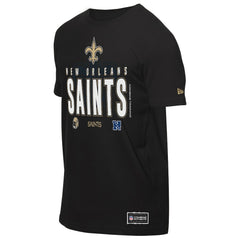 New Orleans Saints New Era 2025 NFL Training Camp T-Shirt - Black - NFL