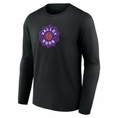 Valley Suns Primary Logo Long Sleeve T-Shirt Black