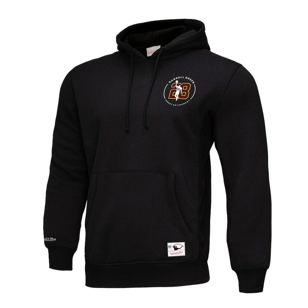 Darrell Green Washington Commanders Ageless Wonder Pullover Hoodie - Black - Mitchell & Ness