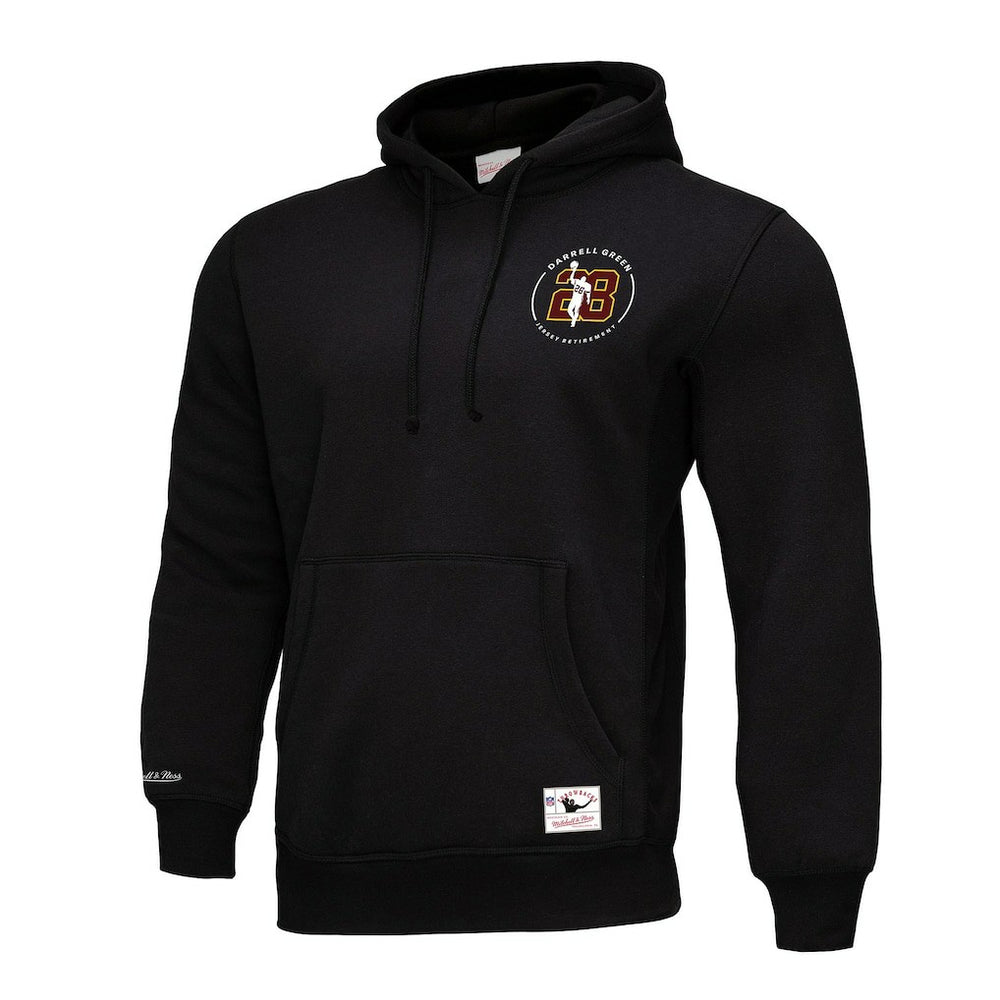 Darrell Green Washington Commanders Ageless Wonder Pullover Hoodie - Black - Mitchell & Ness