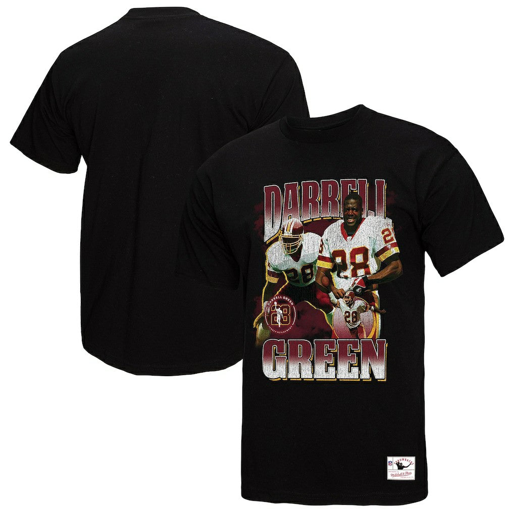 Darrell Green Washington Commanders Player Graphic T-Shirt - Black - Mitchell & Ness