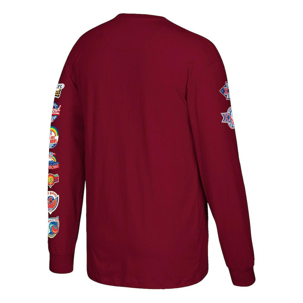 Darrell Green Washington Commanders Player Graphic Long Sleeve T-Shirt - Burgundy - Mitchell & Ness