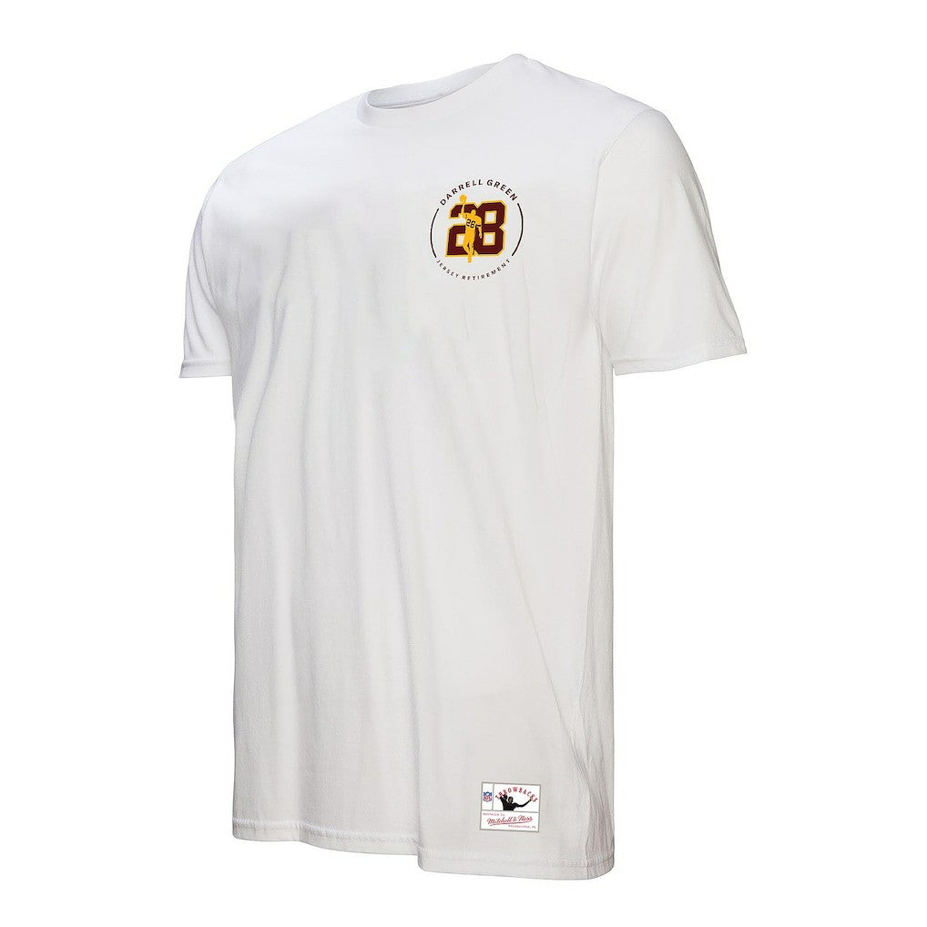 Darrell Green Washington Commanders Retired Player Name & Number T-Shirt - White - Mitchell & Ness