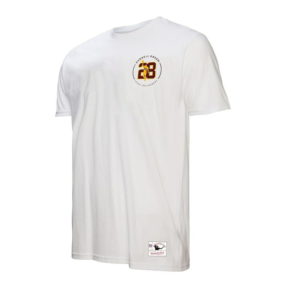 Darrell Green Washington Commanders Retired Player Name & Number T-Shirt - White - Mitchell & Ness