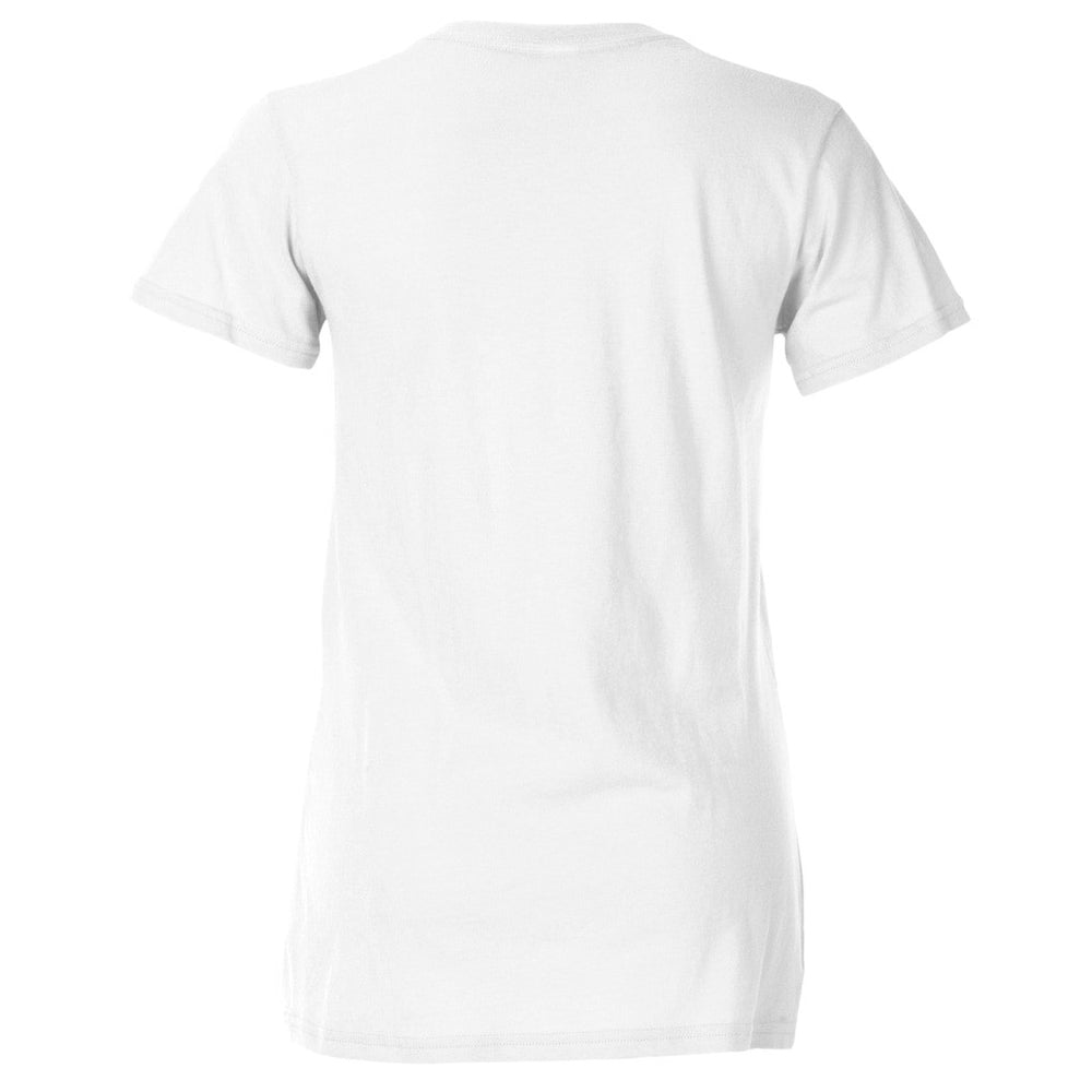 Dallas Cowboys Women's Thunderstruck Foil T-Shirt - White - NFL
