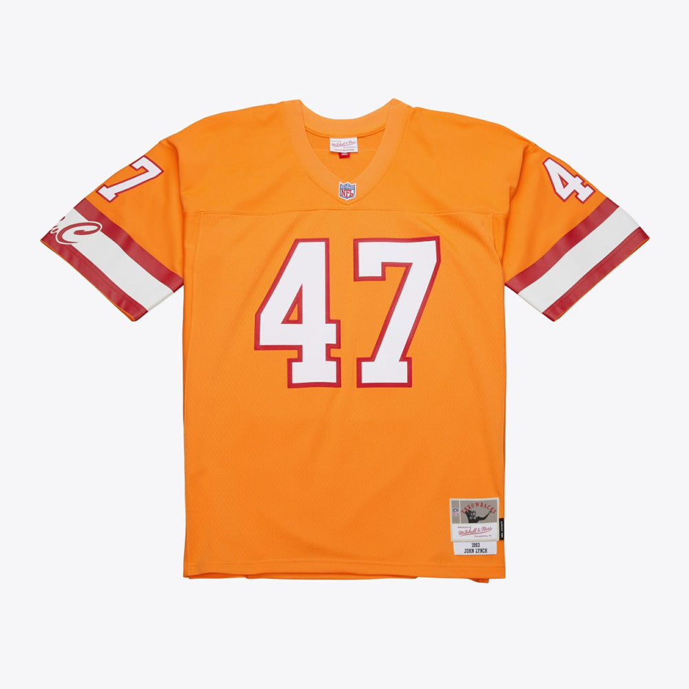 John Lynch Tampa Bay Buccaneers 1993 Legacy Replica Jersey - Orange - Mitchell & Ness