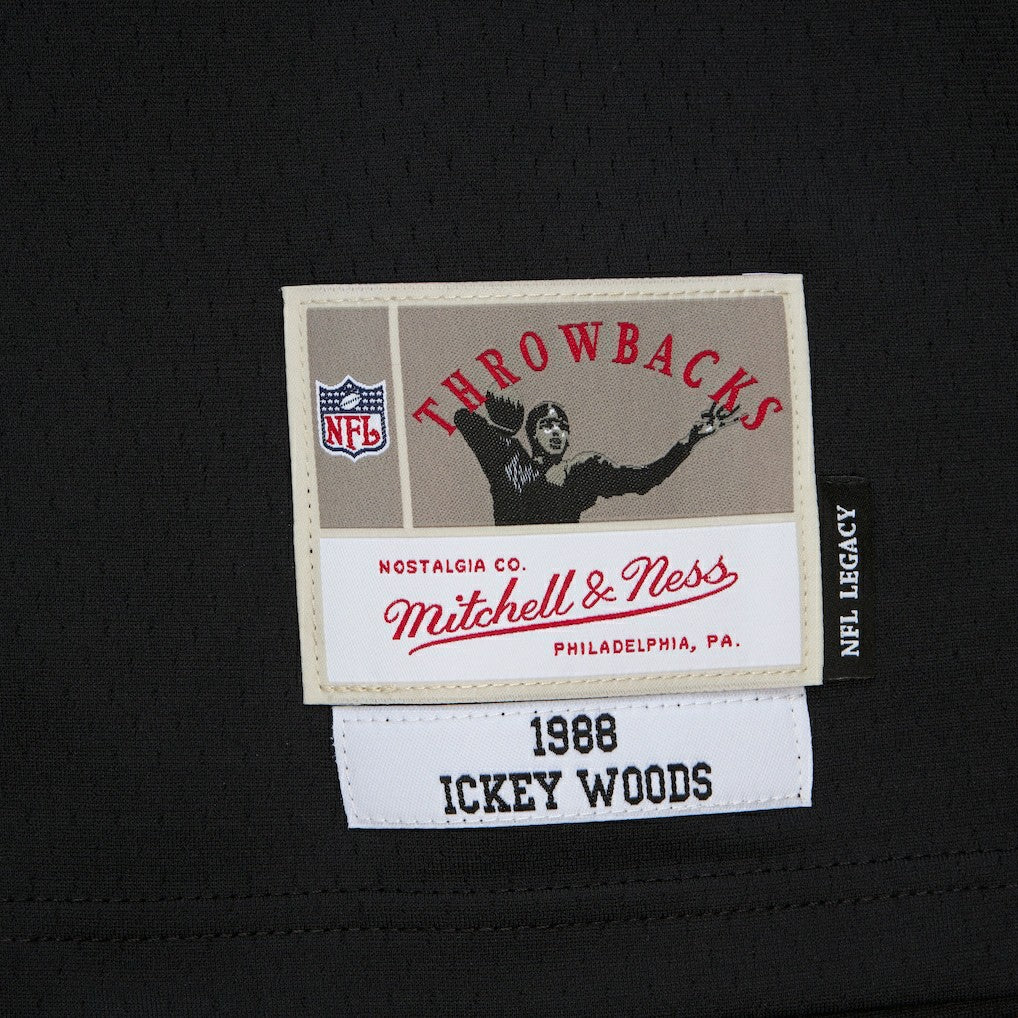 Ickey Woods Cincinnati Bengals 1988 Legacy Replica Jersey - Black - Mitchell & Ness