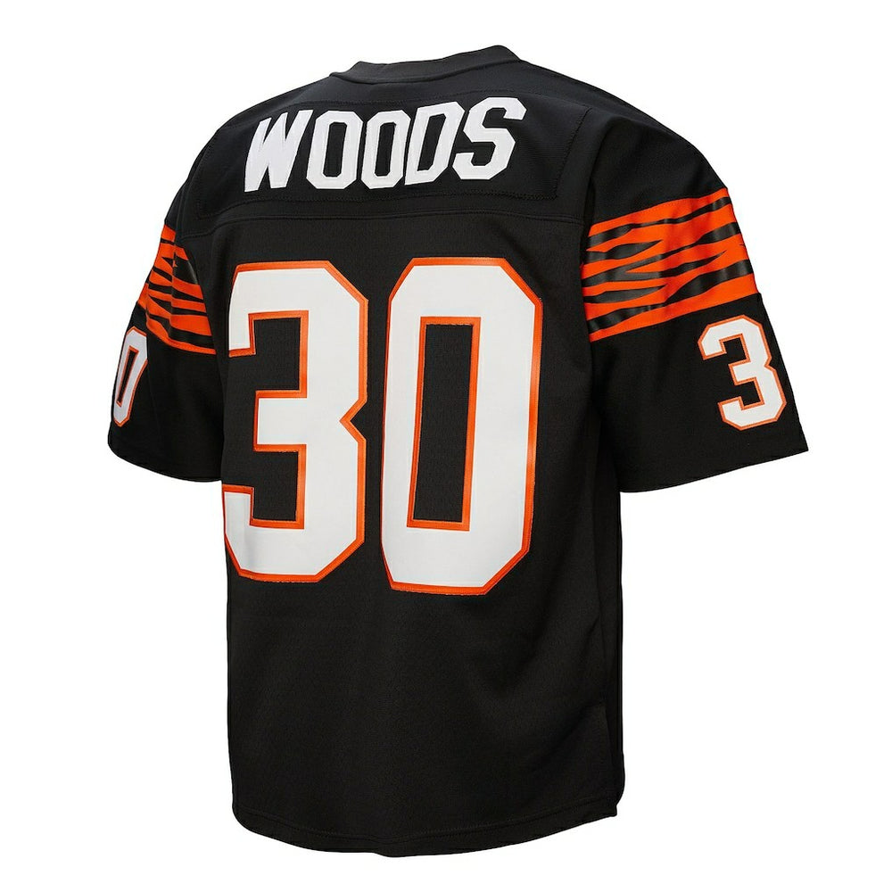 Ickey Woods Cincinnati Bengals 1988 Legacy Replica Jersey - Black - Mitchell & Ness