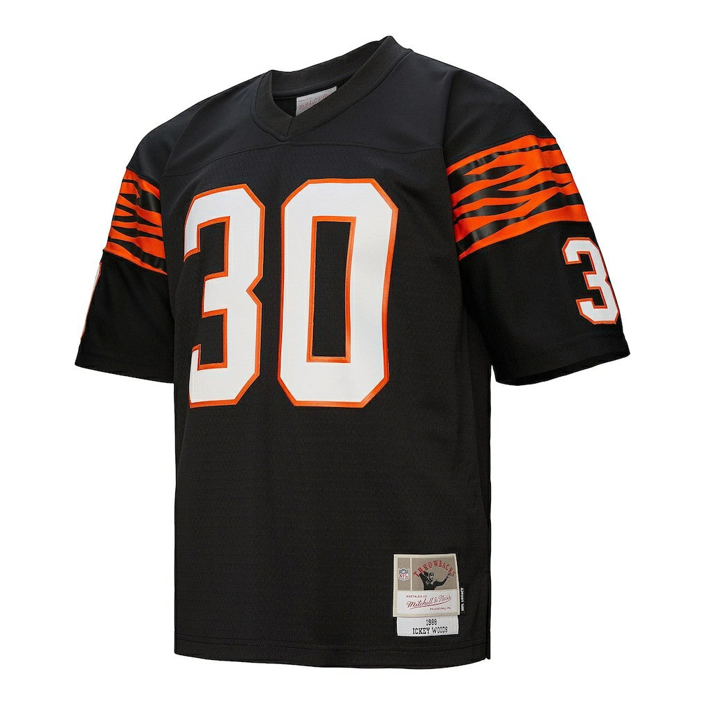 Ickey Woods Cincinnati Bengals 1988 Legacy Replica Jersey - Black - Mitchell & Ness