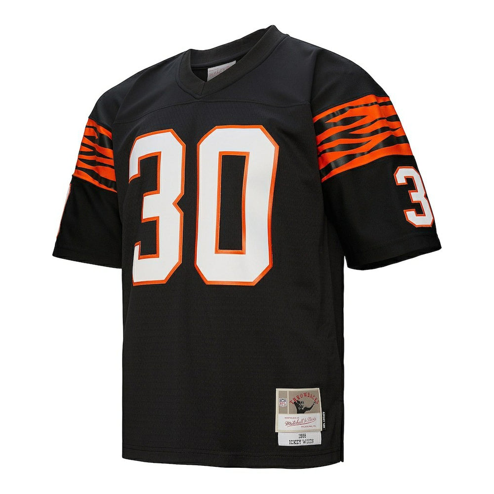 Ickey Woods Cincinnati Bengals 1988 Legacy Replica Jersey - Black - Mitchell & Ness