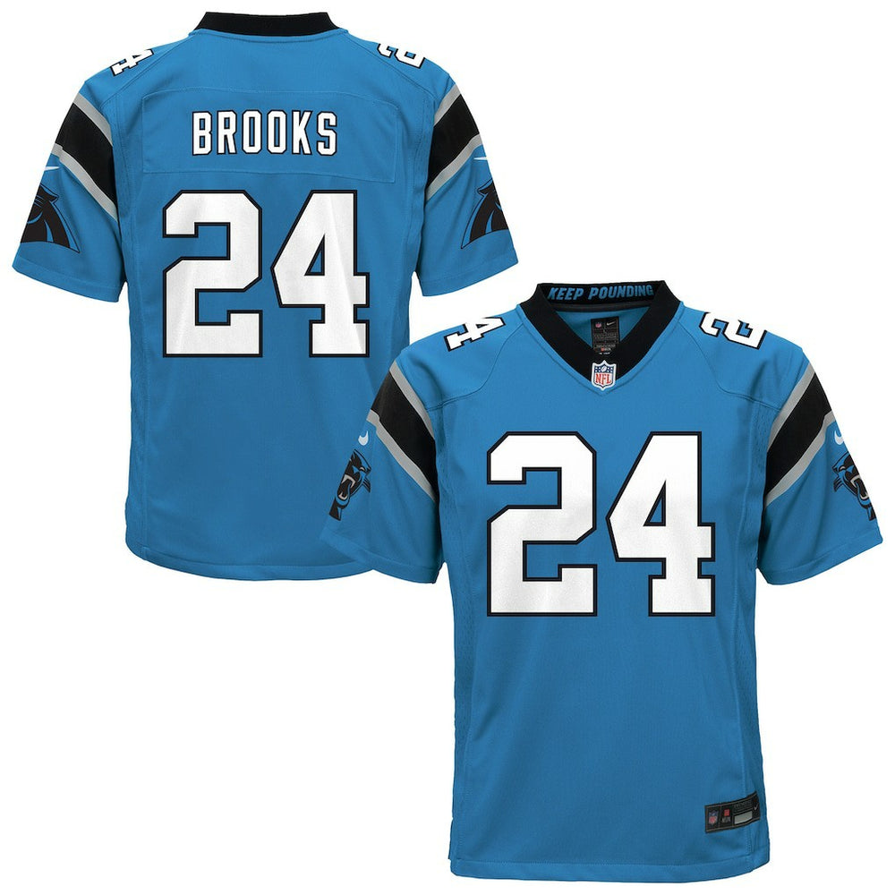 Jonathon Brooks Carolina Panthers Youth Game Jersey - Blue - Nike