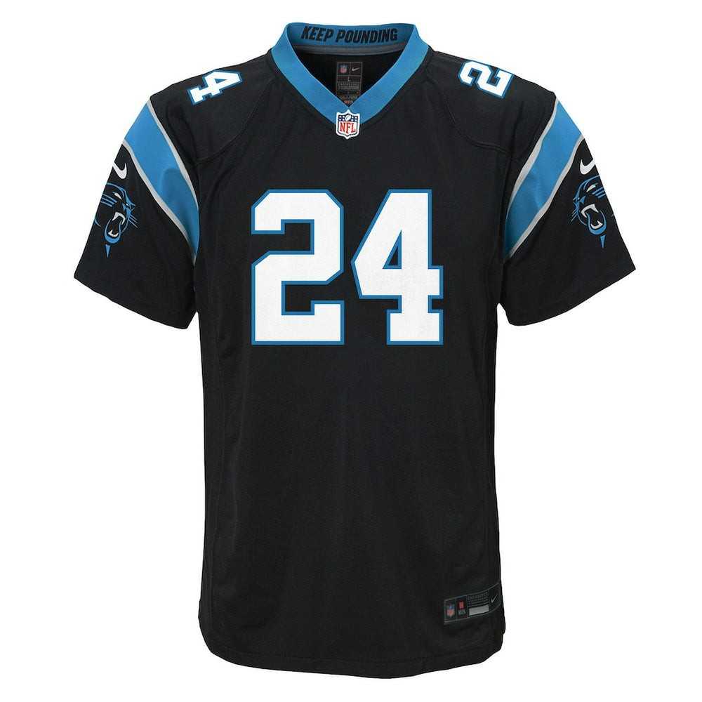 Jonathon Brooks Carolina Panthers Youth Game Jersey - Black - Nike