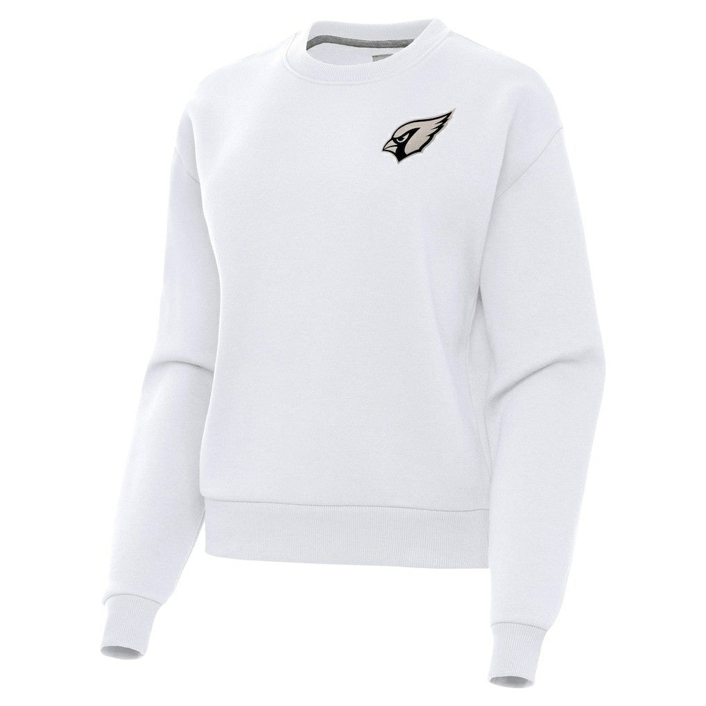 Arizona Cardinals Antigua Women's Victory Pullover Sweatshirt - White - NFL