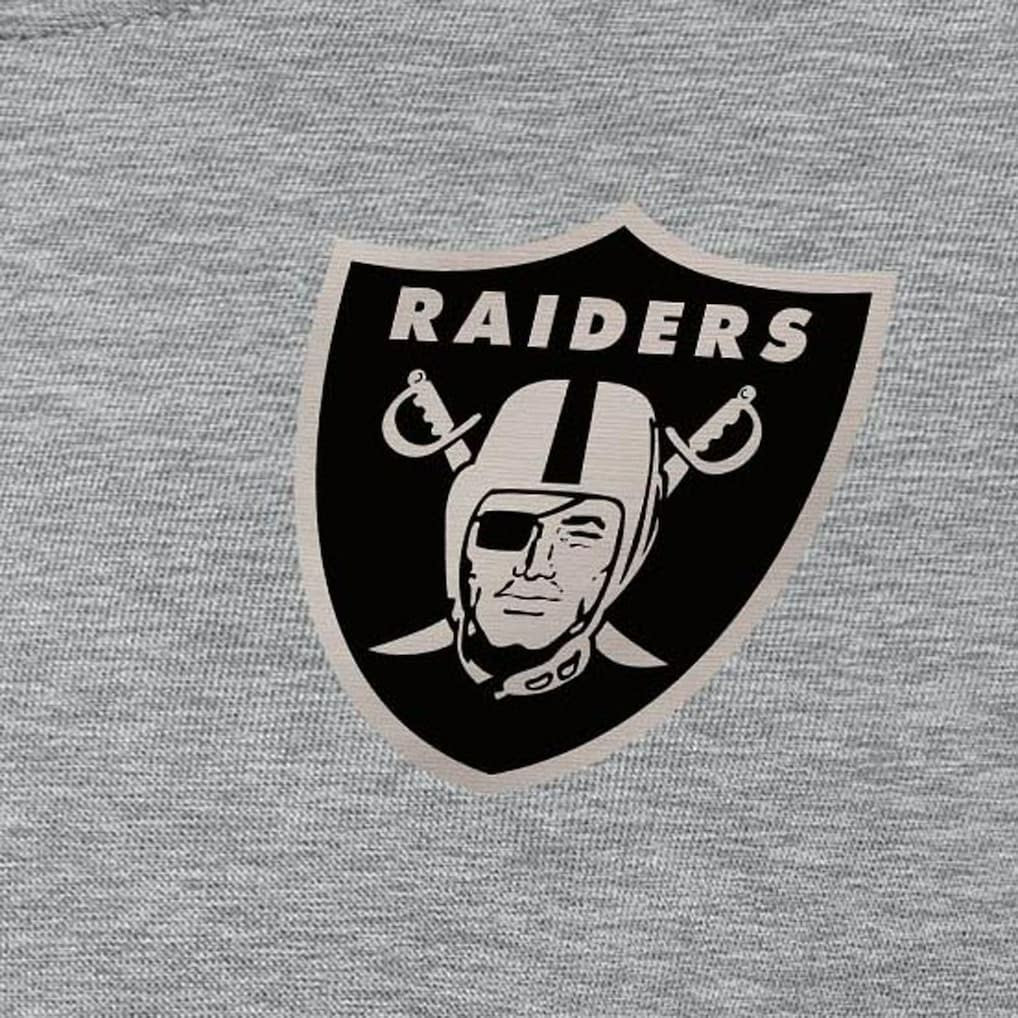 Las Vegas Raiders Antigua Women's Victory Pullover Sweatshirt - Heather Gray - NFL