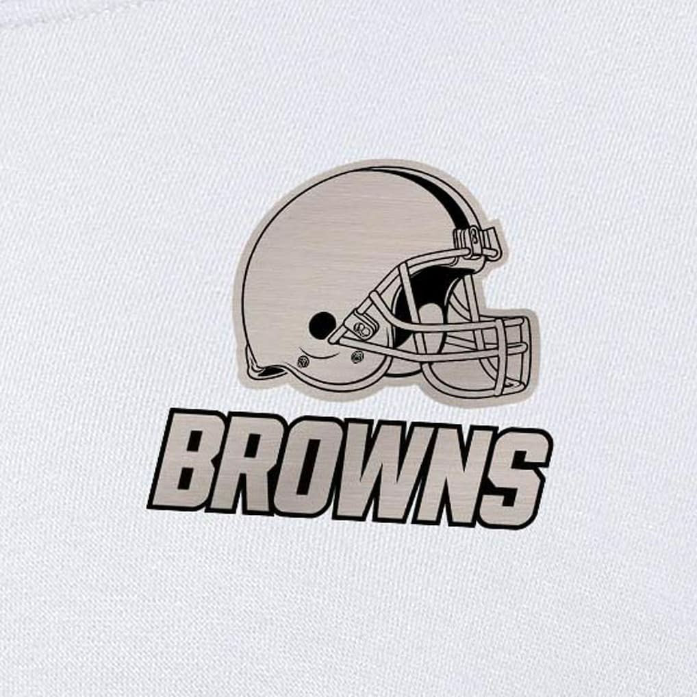 Cleveland Browns Antigua Women's Victory Pullover Sweatshirt - White - NFL