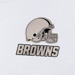 Cleveland Browns Antigua Women's Victory Pullover Sweatshirt - White - NFL