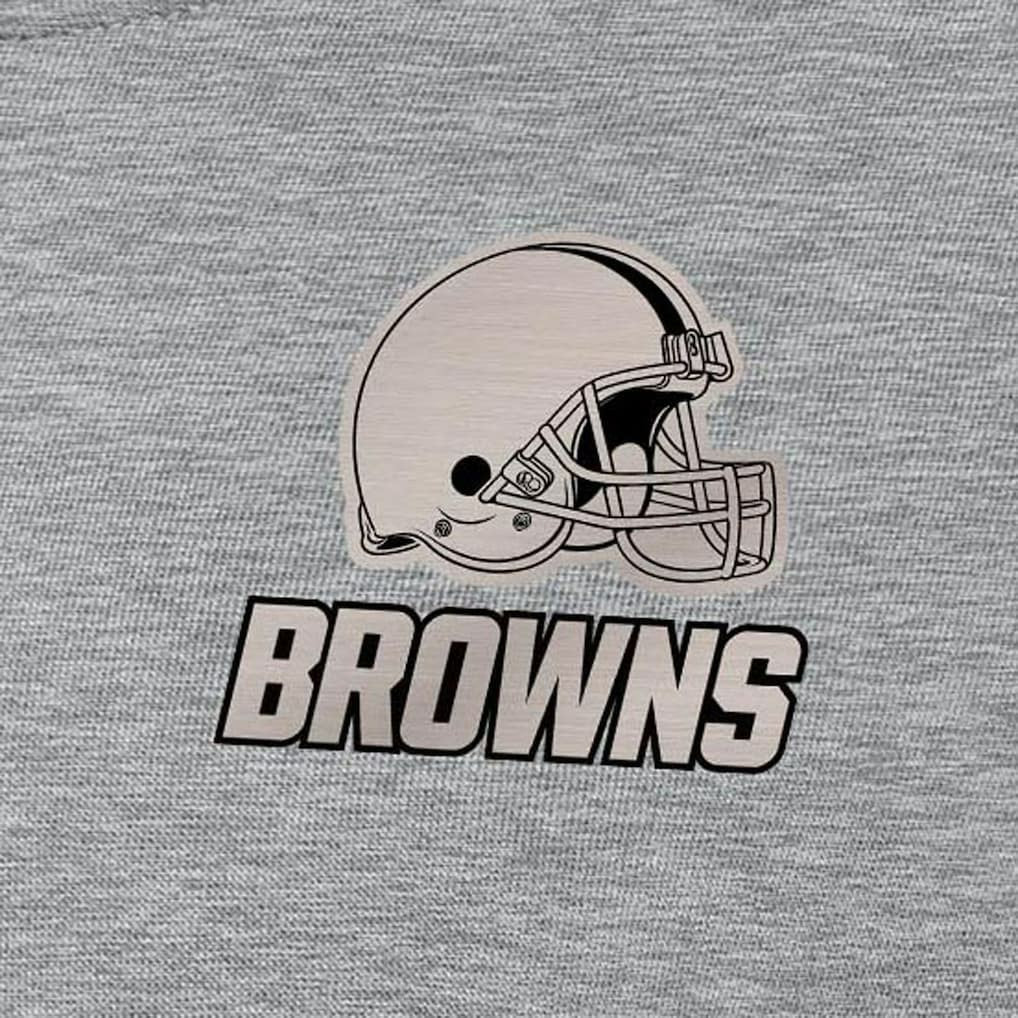 Cleveland Browns Antigua Women's Victory Pullover Sweatshirt - Heather Gray - NFL