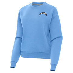 Los Angeles Chargers Antigua Women's Victory Pullover Sweatshirt - Powder Blue - NFL