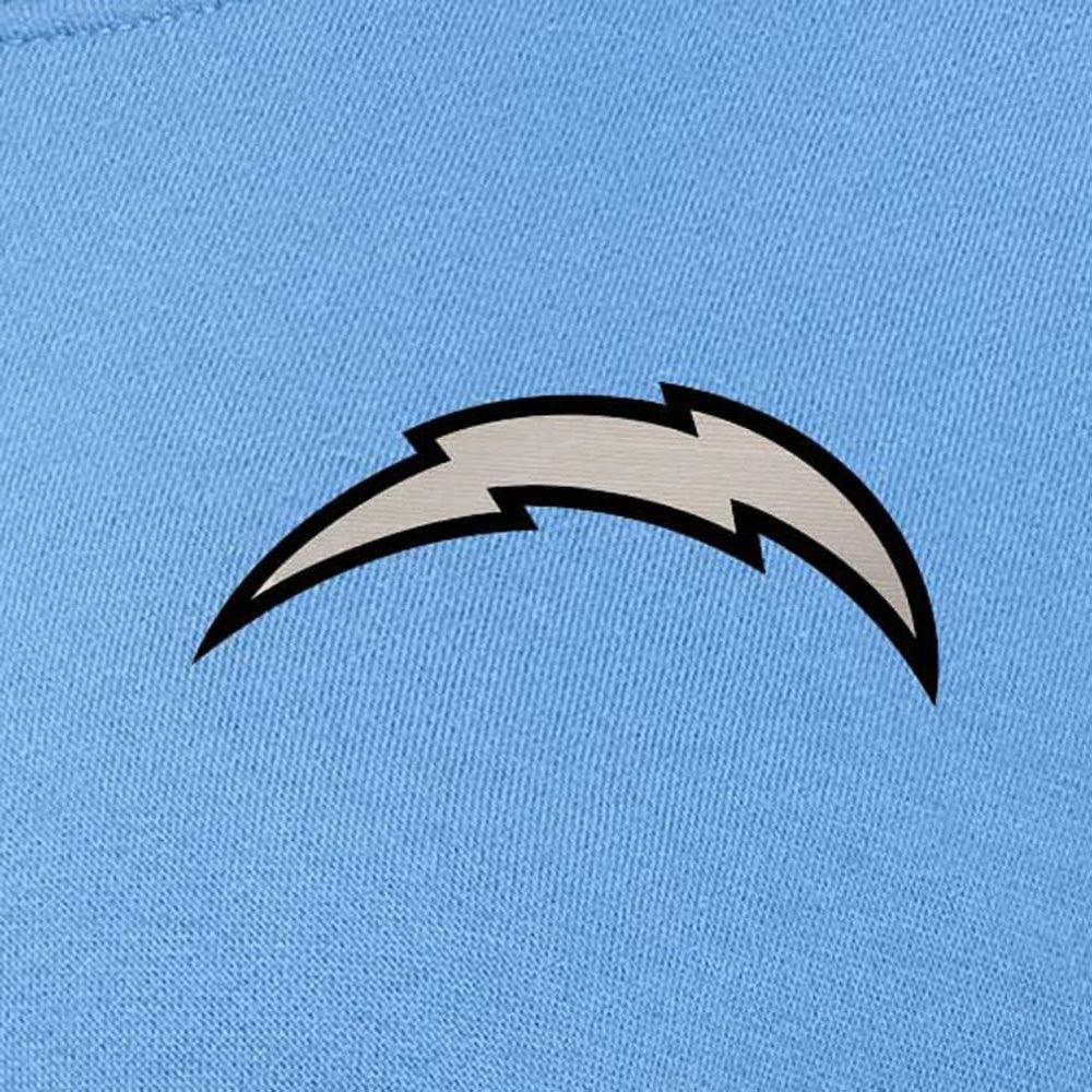 Los Angeles Chargers Antigua Women's Victory Pullover Sweatshirt - Powder Blue - NFL